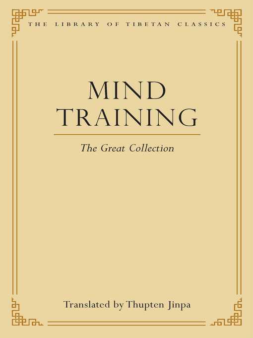 Title details for Mind Training by Thupten Jinpa - Available